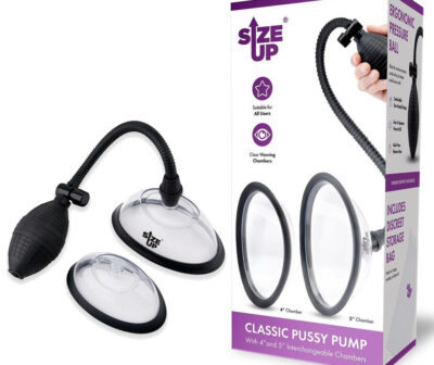 Size Up Classic Pussy Pump with 2 Chambers