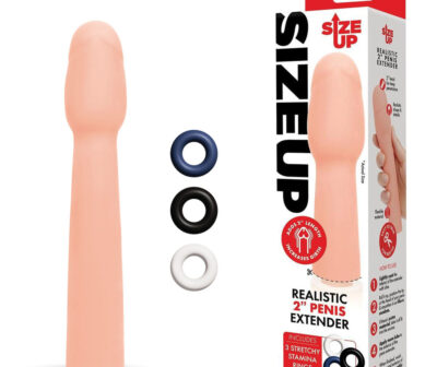Size Up Realistic 2 Inch Penis Extender