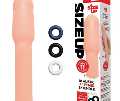 Size Up Realistic 4 Inch Penis Extender