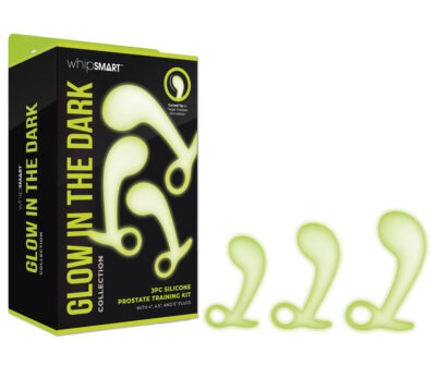 WhipSmart Glow In The Dark 3pc Prostate Training Kit