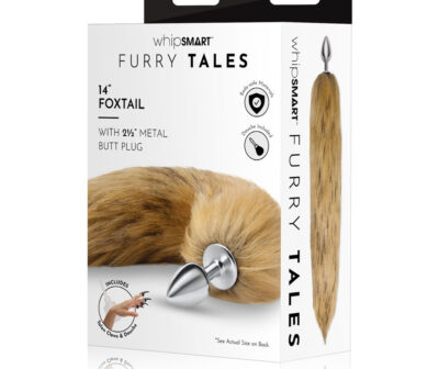 WhipSmart Furry Tales 14 Inch Brown Fox Tail