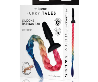 WhipSmart Furry Tales Silicone Rainbow Tail